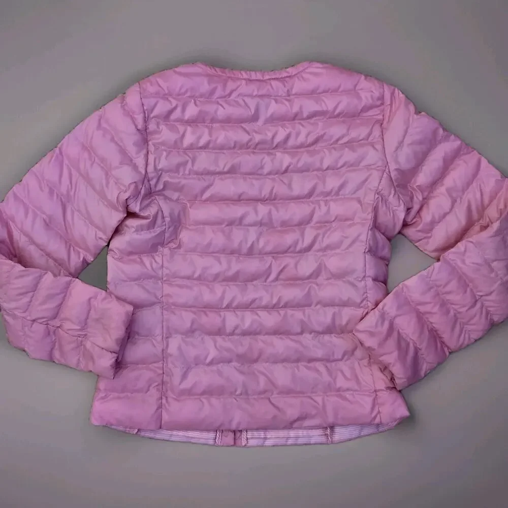 Uniqlo Jacket Kids Packable Original UNI QLO Lightweight Girls Padded Coat 9-10y